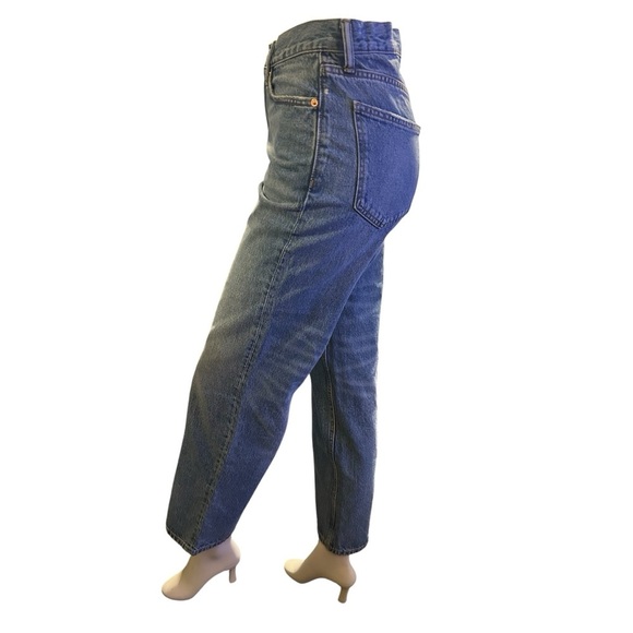 H&M Blue Denim Size 29/32 Relaxed Coup decontractee Jeans - Picture 2 of 5